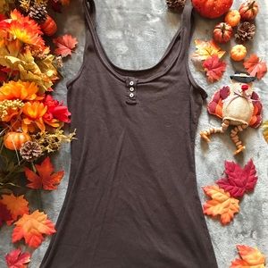 Mossimo supply brown tank top.❤️